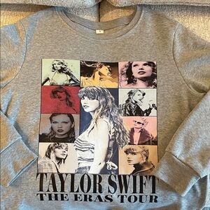 Taylor Swift The Eras Tour Gray Sweatshirt size Women’s M